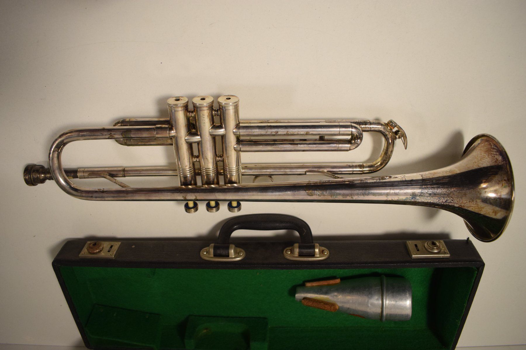 Strumenti musicali: Trompete Huttl mit Koffer – Usato da Zürich venduto da Brockito 4