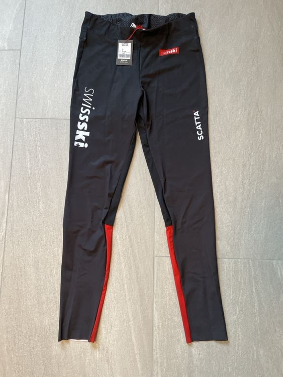 SCATTA Racessuit Tights – Swiss Ski Fan Collection – NEU (Gebraucht) in ...