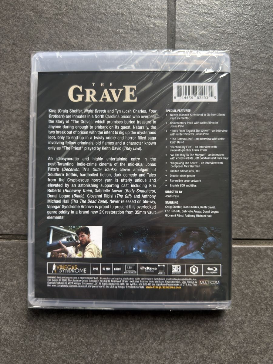 Alle DVDs: The Grave Vinegar Syndrome Archive Blu-ray – Neu (gemäss Beschreibung) aus Zürich von cENS0R 4