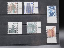 BRD 1987 / 88 Sehenswürdigkeiten **