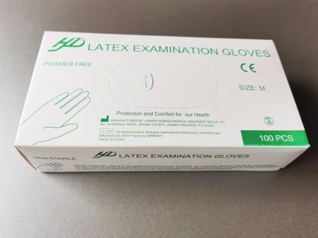 3 x 100 neue Latexhandschuhe Gr. M, OVP / Lagerräumung