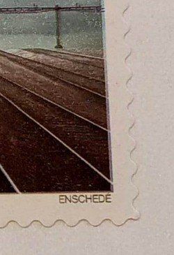 Alle Briefmarken: Abart Bahnhofsuhr 2003 Druckverschiebung / Farbverschiebung – Gebraucht aus Worb von Buespy 4