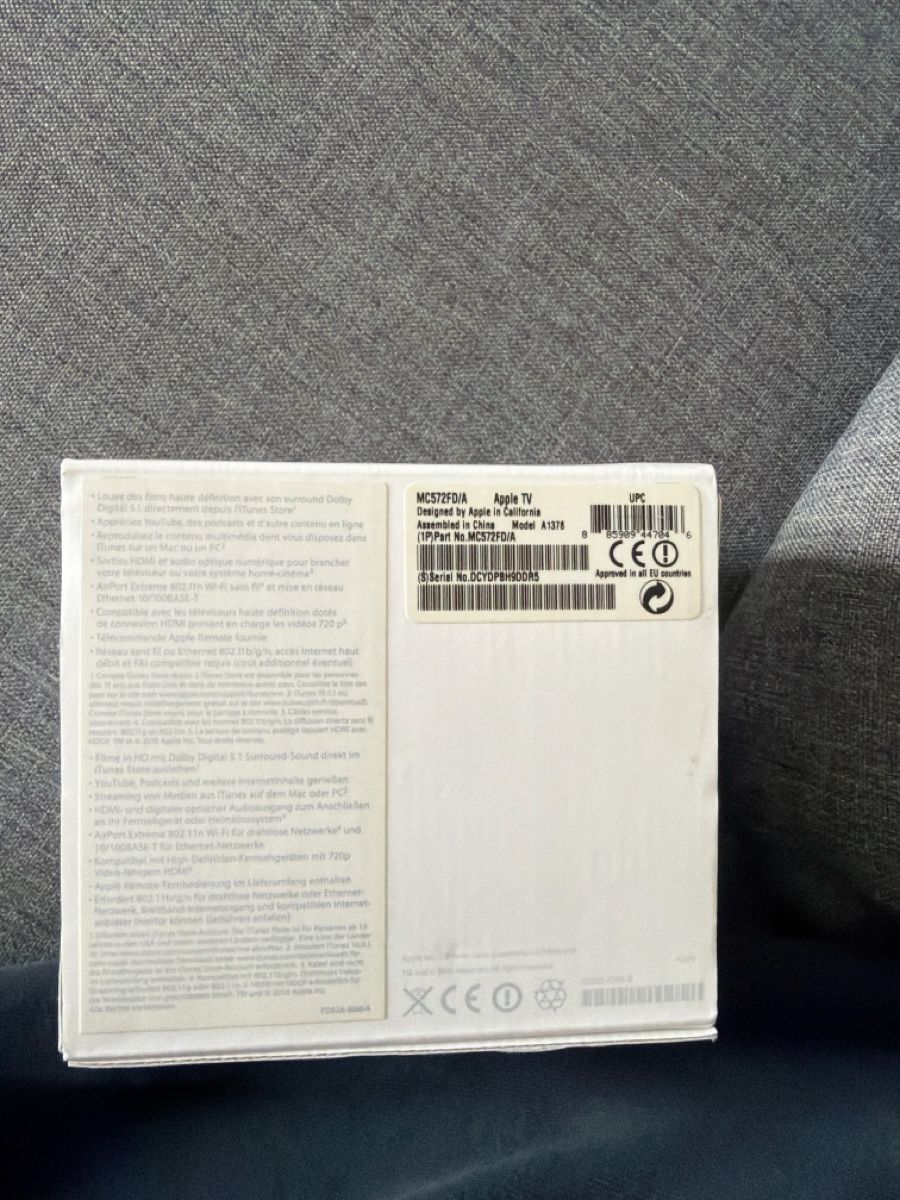 Apple Lettore multimediale & Streamer: Apple TV – Usato da Zuchwil venduto da dar_py9z 1