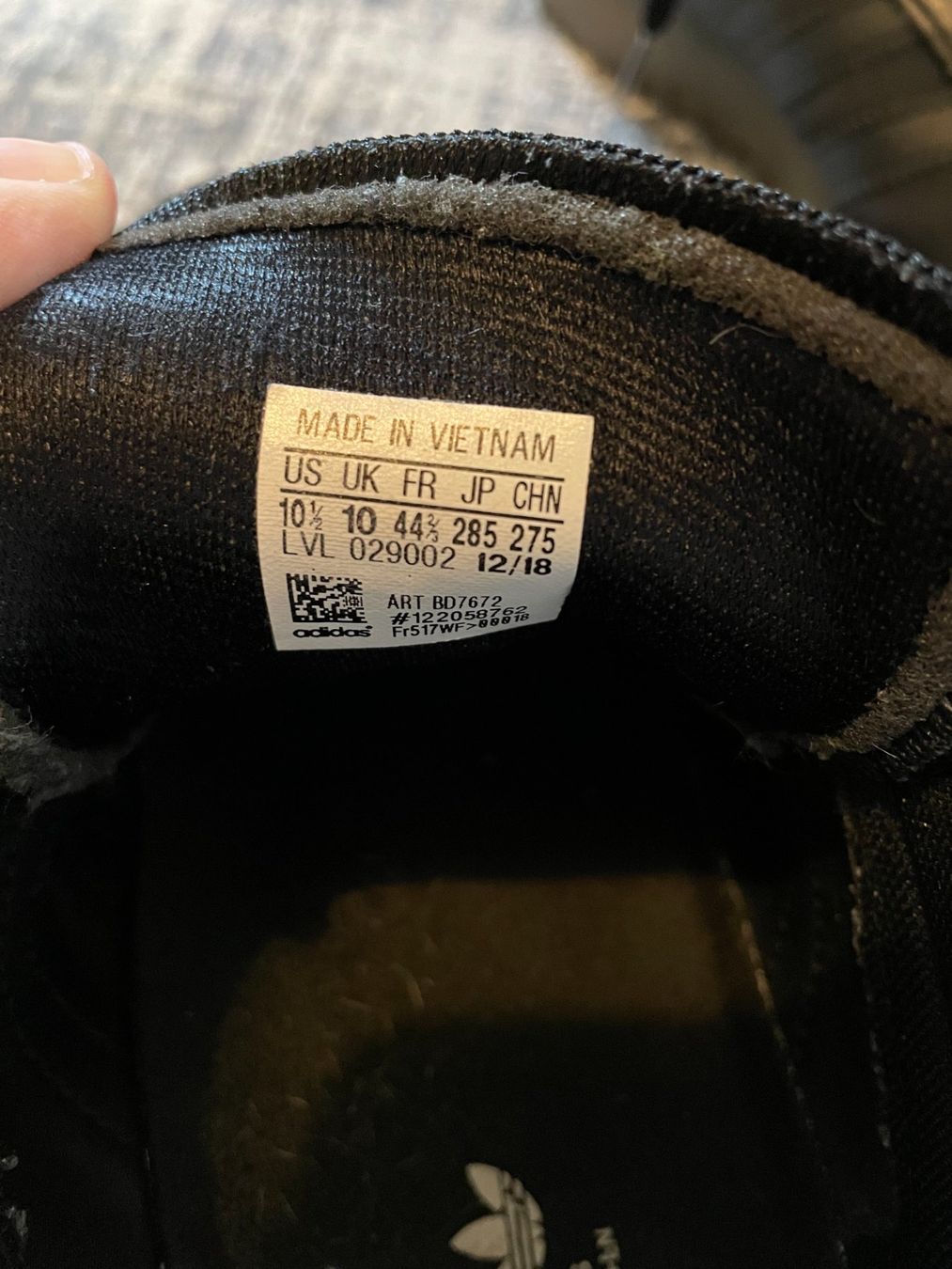 Adidas Scarpe da uomo: Adidas - Samba RM Core (Black) – Usato da Chiasso venduto da Er_Mon 4