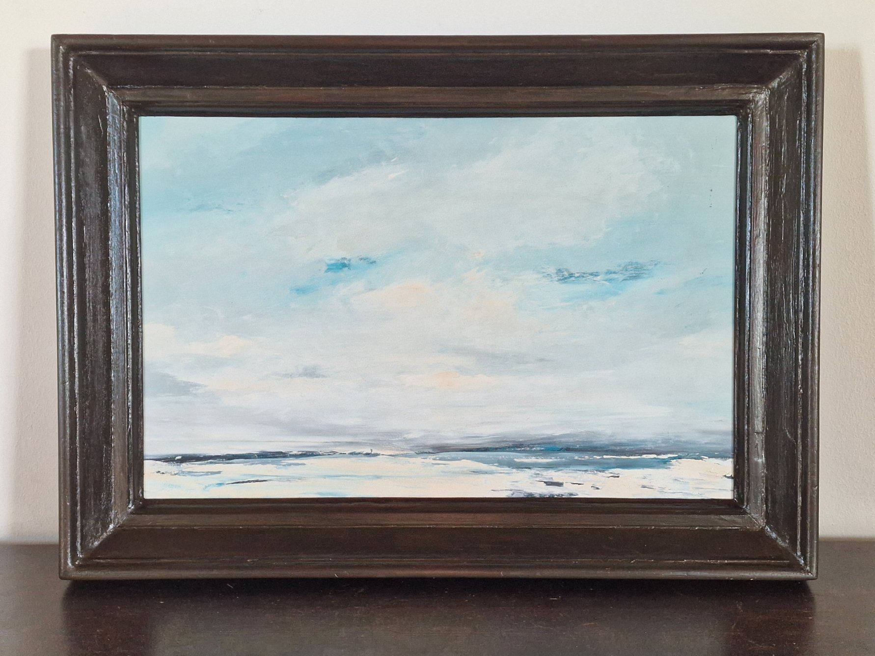 Tableaux: E. Degen, grosse Schneelandschaft, Gemälde – D'occasion à Binningen par Klettenberg
