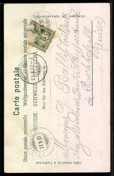 Cartes postales: AK Bienne, Rue de Nidau – D'occasion à Berlin par bartko-reher 1