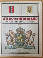 Atlas Niederlande Holland Grundschule historisch ca. 1950
