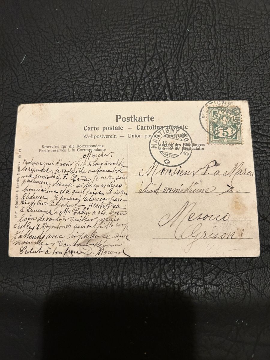 Cartes postales: Martigny-Bourg-Tram 1907 – D'occasion à Breganzona par Milesbo 1