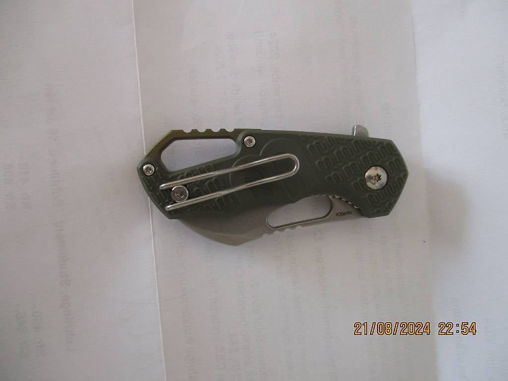 Coltelli tascabile: Taschenmesser MKM Isonzo FX03-1PGR Hawkbill Green – Nuovo e nell'imballaggio originale da Solothurn venduto da Merschweinchen 2