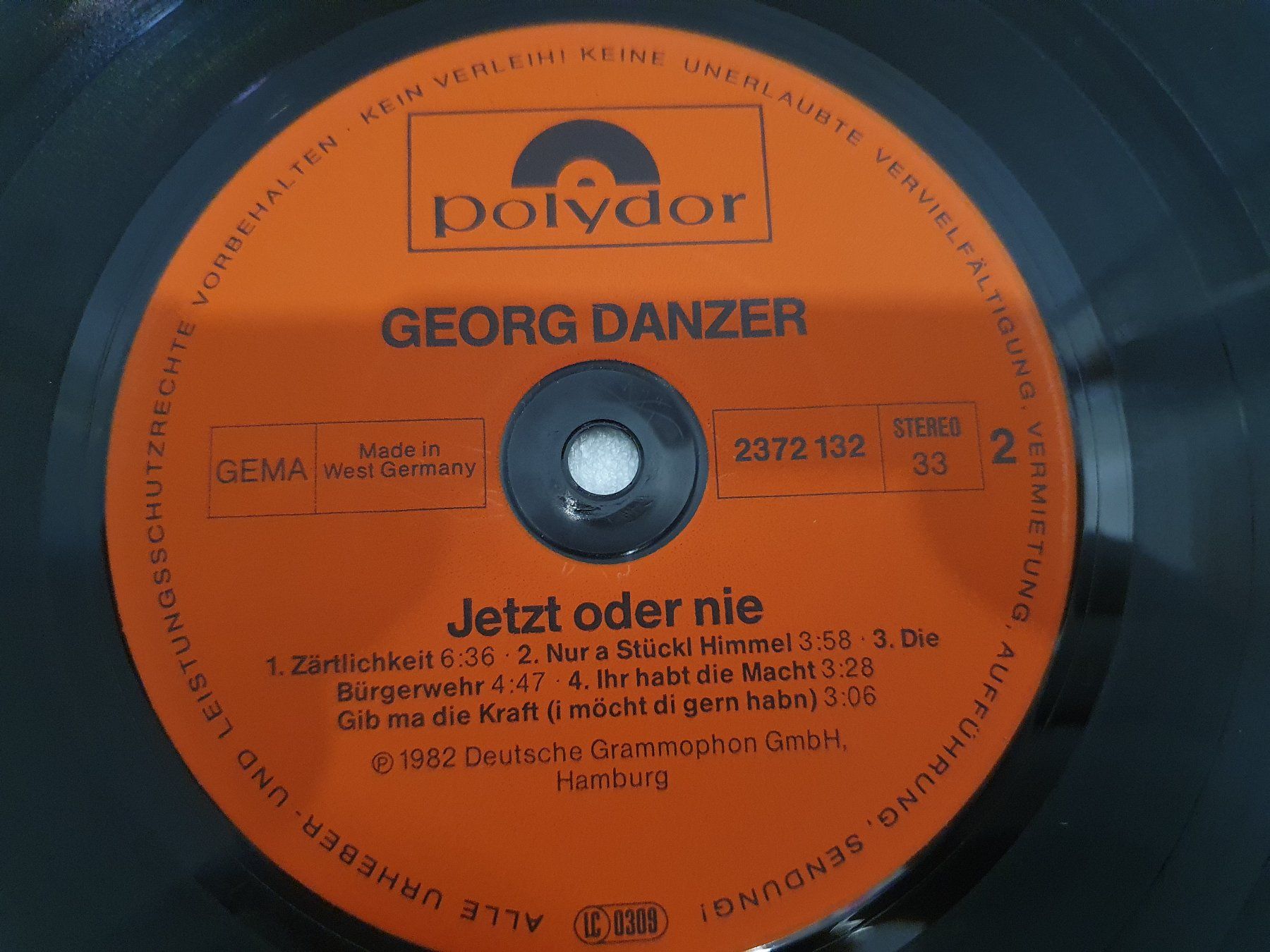Schallplatten: Georg Danzer & Band – Jetzt Oder Nie – Gebraucht aus Uster von Vinyl-Leidenschaft 6