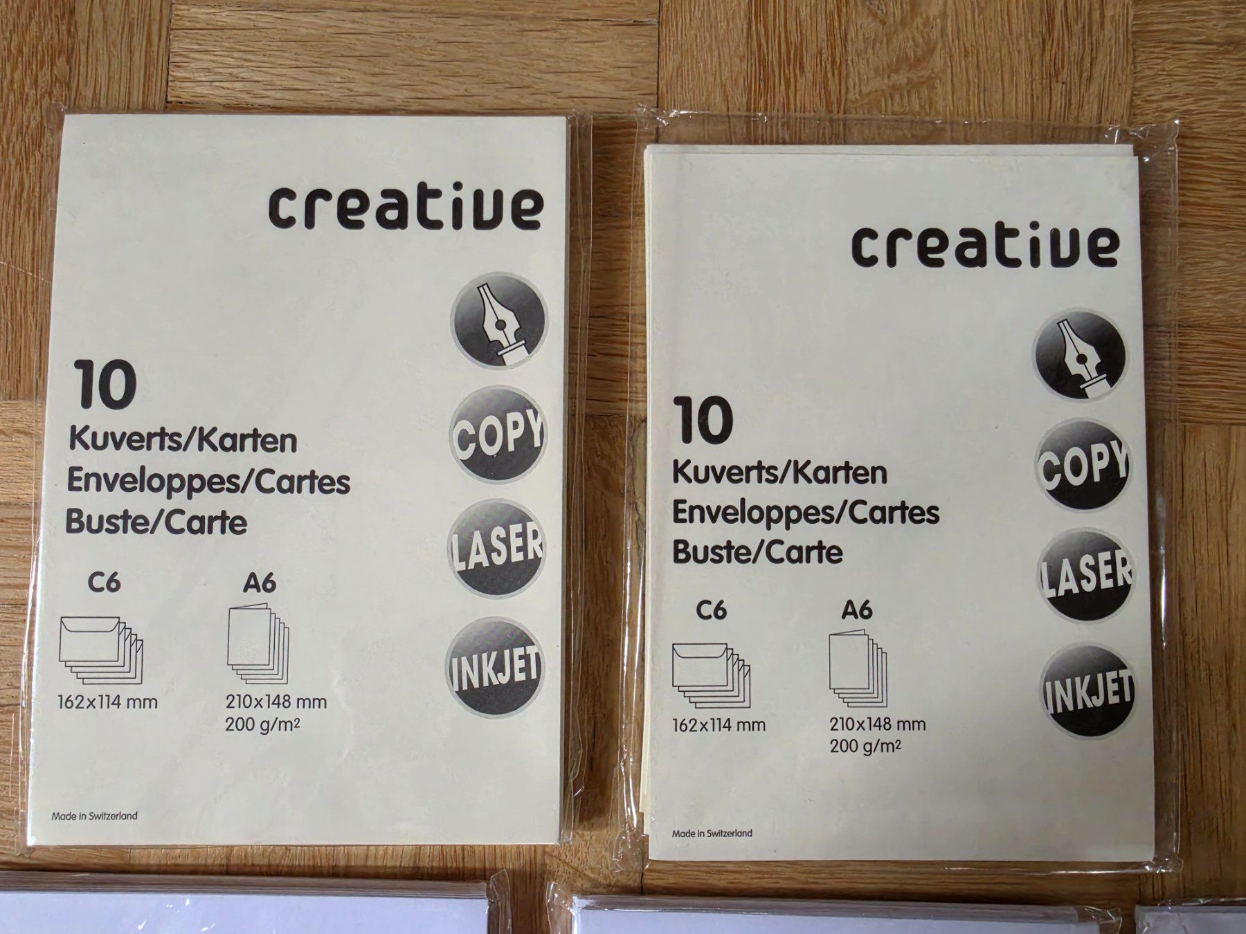 Cartoline: Div. Karten mit Couverts (neu) – Nuovo (secondo la descrizione) da Stäfa venduto da flamingo_17 2