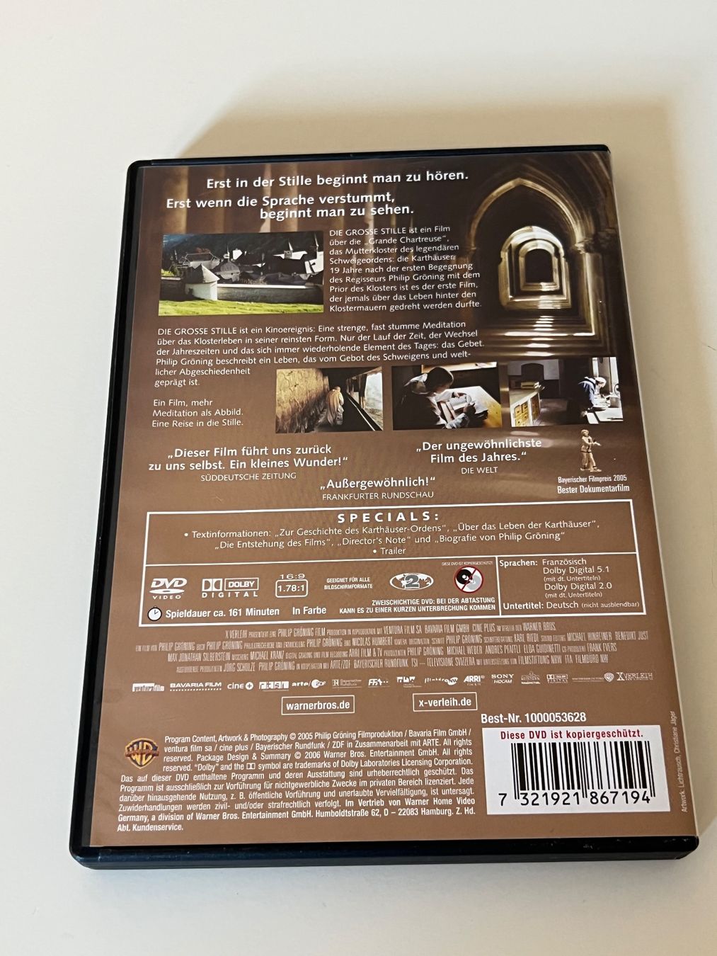 Tutti i DVDs: DVD - Die Grosse Stille – Usato da Altstätten SG venduto da sheamus 1