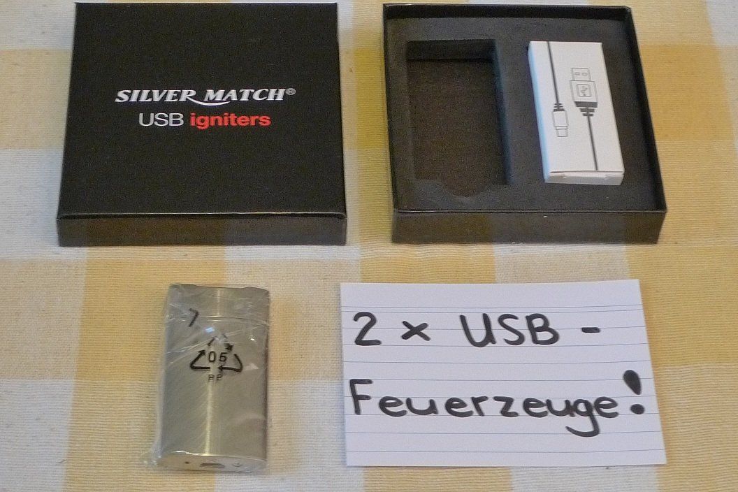 Accendini: 2x USB-Feuerzeuge! – Nuovo e nell'imballaggio originale da Bern venduto da bn1640 3