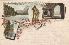 Vierwaldstättersee Litho