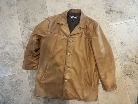 Schott Lederjacke L