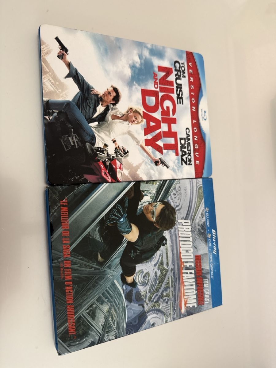 Alle DVDs: Tom Cruise Blu-ray Bundle - Night and Day & Mission Imp – Neu (gemäss Beschreibung) aus Zürich von nad_s27g