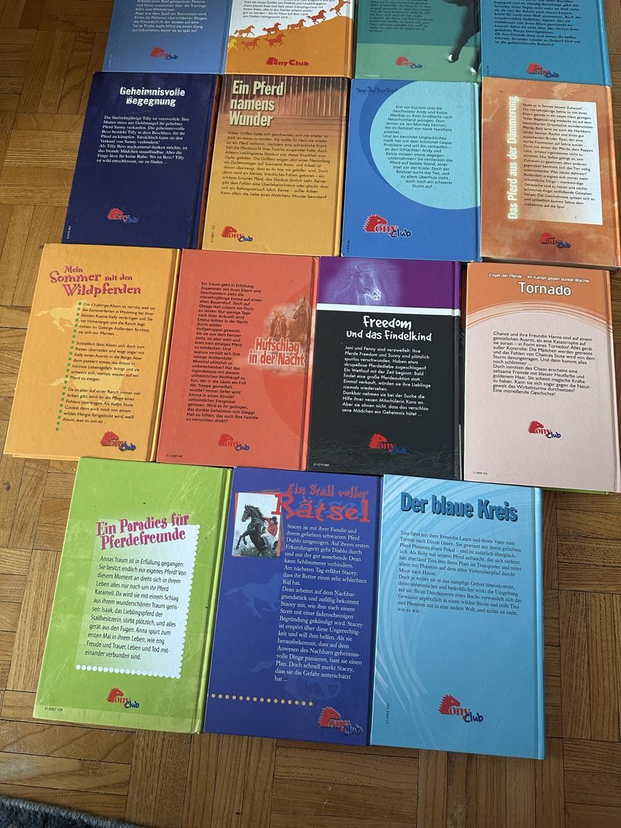 Bücher: PONY CLUB verschiedene Titel – Gebraucht aus Uster von bek_v2ct 7