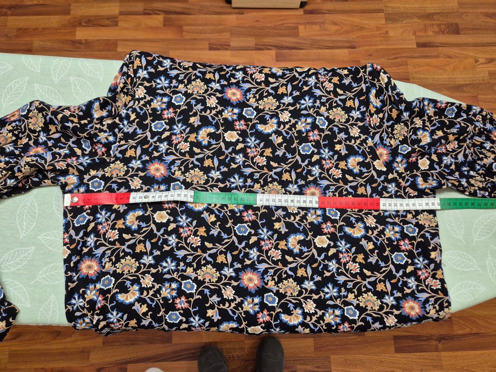 Camicette: Bluse schwarz gemustert Gr.XL – Usato da Schmerikon venduto da Speedy053 2