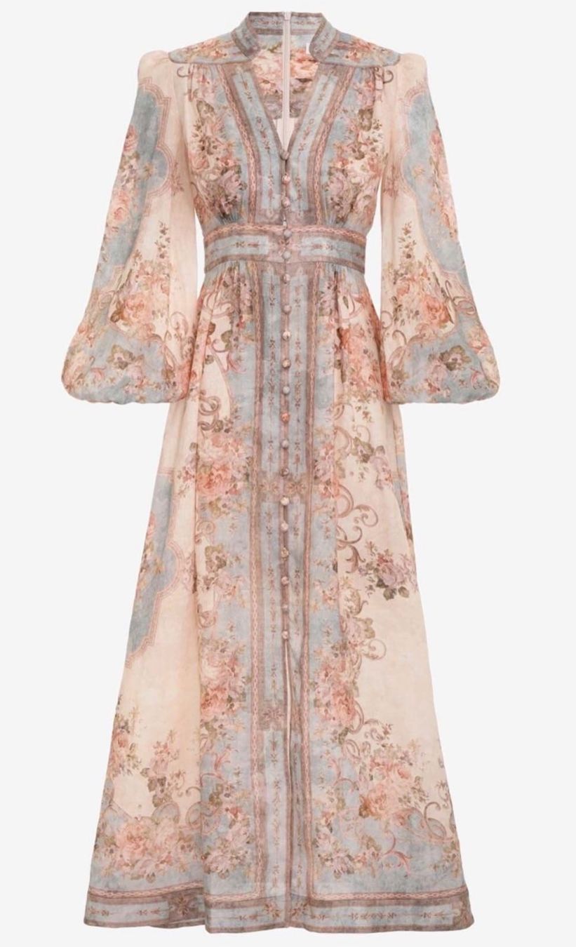 Kleider: Linen Blend Elegant Midi Dress – Neu (gemäss Beschreibung) aus St.Josefen von lop_lh8d 4