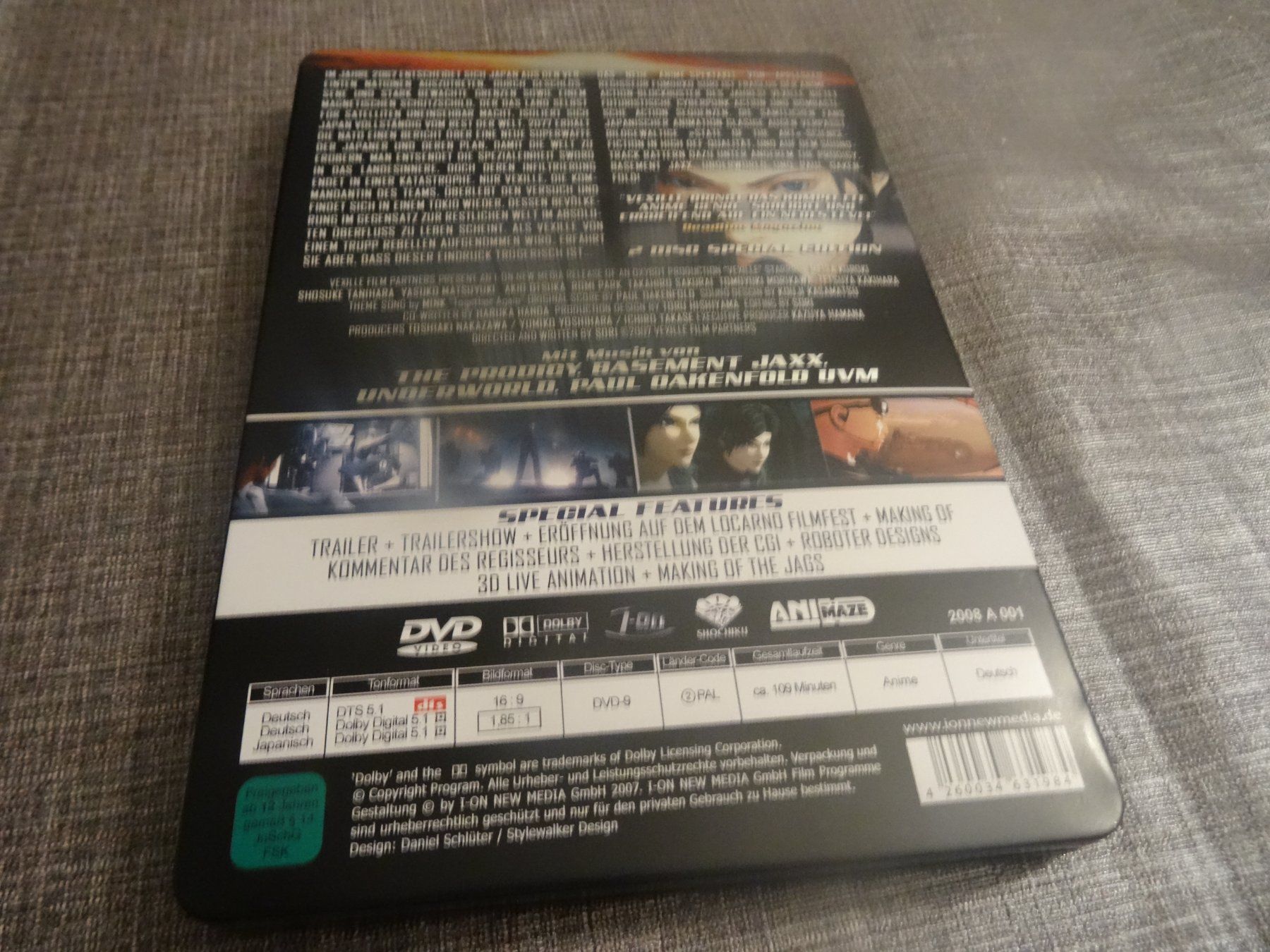 Tutti i DVDs: Vexille DVD LIMITED EDITION ANIME – Usato da Olten venduto da Disc-Verkauf 2