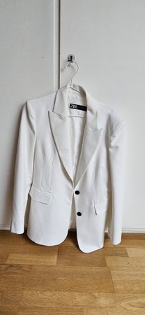 Blazer Zara weiss, Grösse L