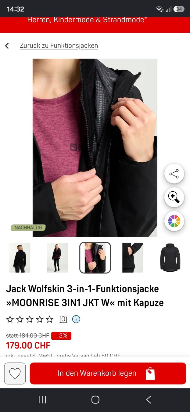 Giacche: Jacke (Jacke Wolfskin) – Usato da Klingnau venduto da GiiNii95 7