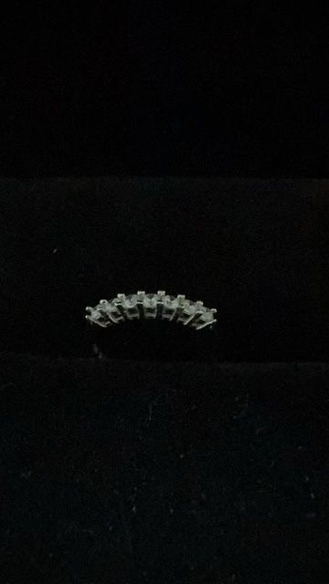 Ringe: PT950 mit 7 Diamanten. Gr 51 – Neu (gemäss Beschreibung) aus Neerach von romiping 1