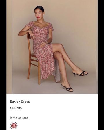 BLUMIGES MAXIKLEID/ Dress - REFORMATION