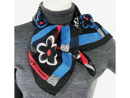Foulard Seidenchiffon 70 x 70 cm Cacharel VINTAGE 1990s