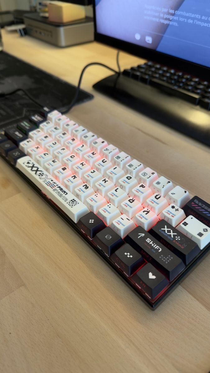 Tastiere: Clavier 62% gaming custom csgo – Usato da Nyon venduto da MUALight 6