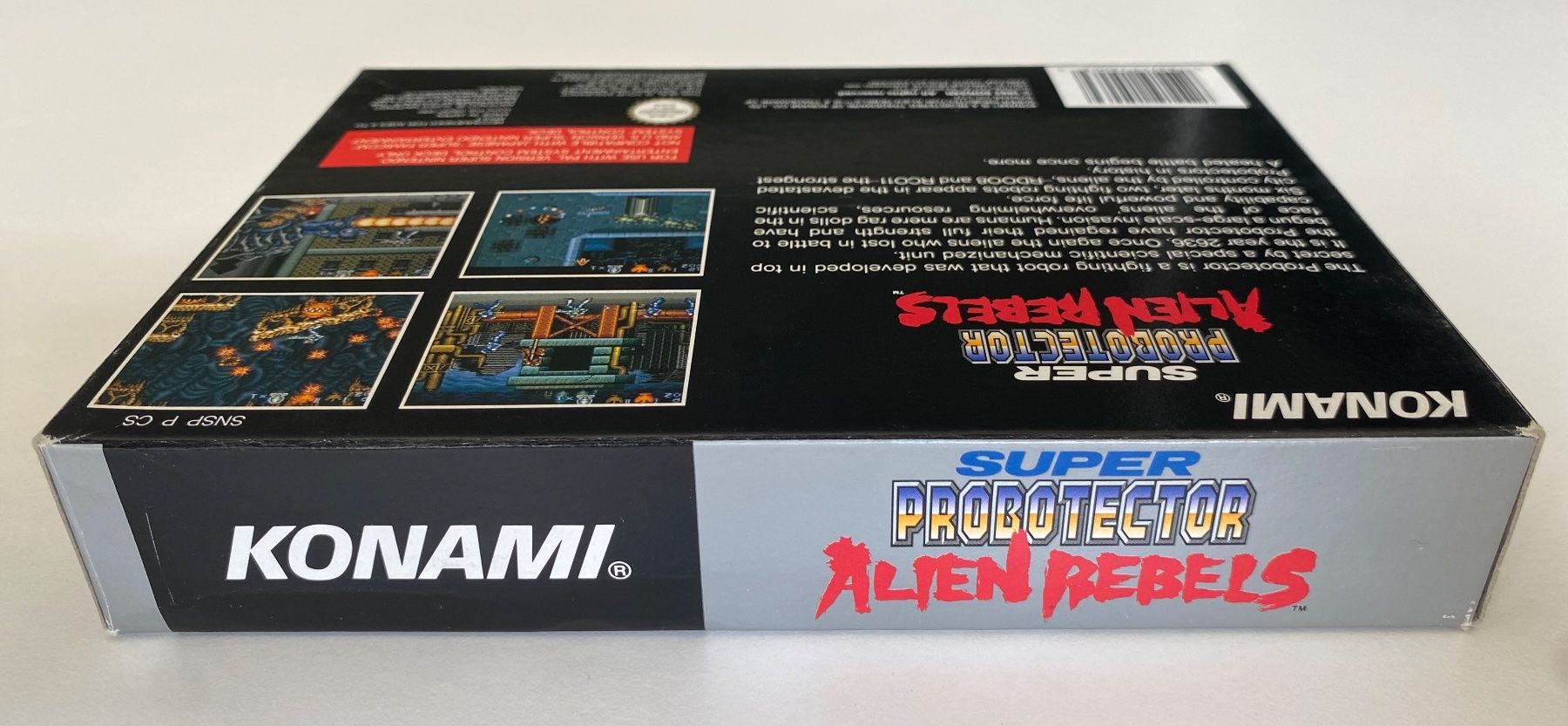 Nintendo Giochi: Super Probotector: Alien Rebels (SNES) - CIB - Amaz. Zustand – Usato da Zürich venduto da GamesCH 4
