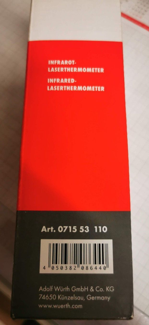 Altro per la casa: Infrarot Laserthermometer – Nuovo e nell'imballaggio originale da Dinhard venduto da nafnaf91 1