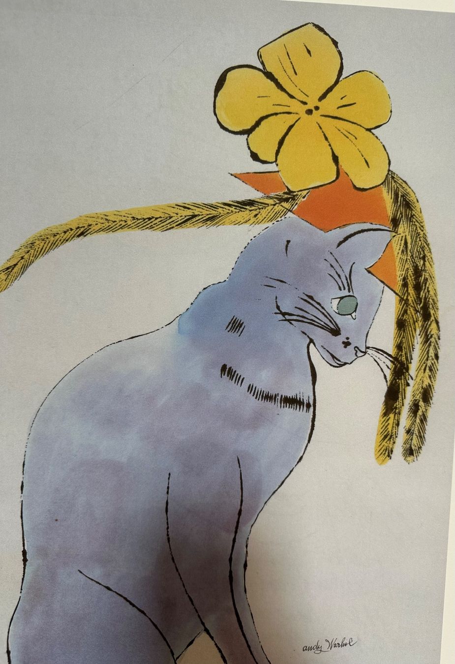 Dipinti: Warhol: Sam the Cat, POP Art 18/100 – Nuovo (secondo la descrizione) da Meilen venduto da Smgdesign 5