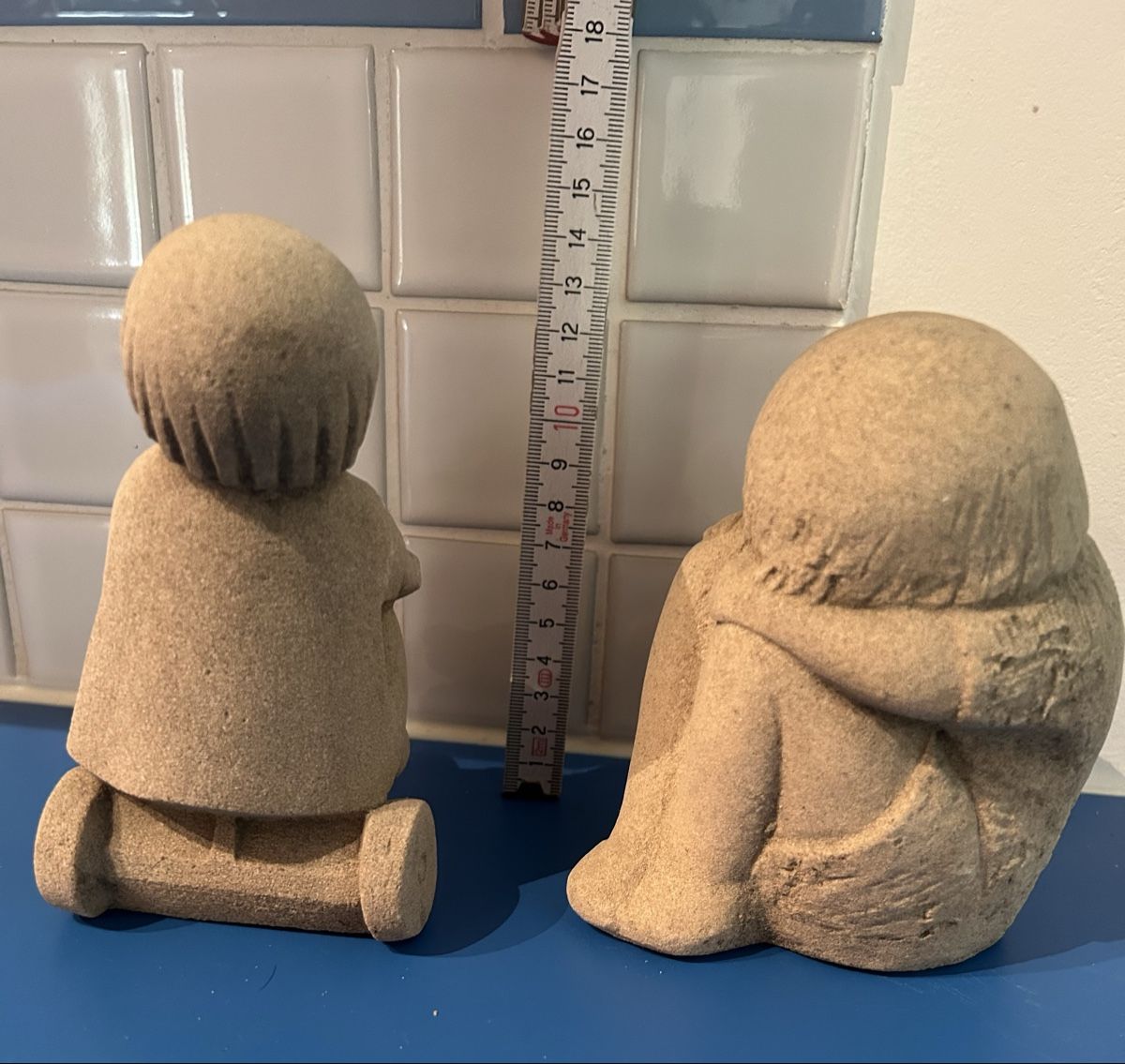 Statuette: Figuren aus Sandstein  – Usato da Bülach venduto da larson27 4