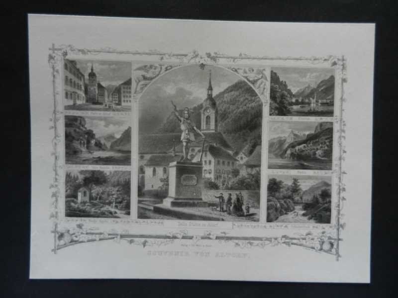 Stiche: Altdorf Souvenirblatt – Gebraucht aus Risch von Rischli15