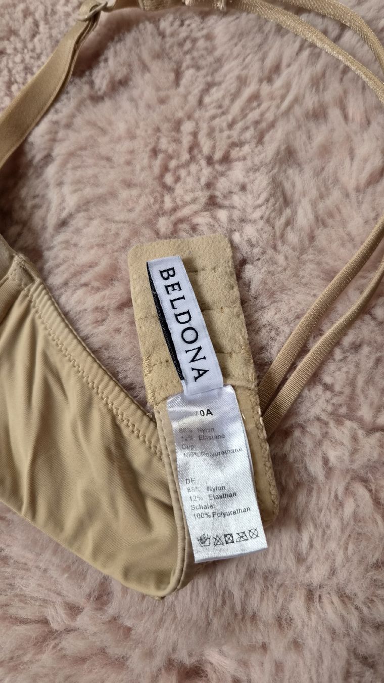 Beldona Sonstige Unterwäsche: Beldona 2-in-1 BH beige Grösse 70A  – Gebraucht aus Mellingen von BiBi.16 2
