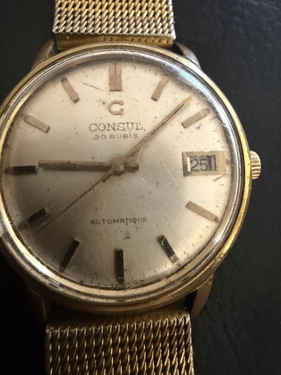 Orologi: Vintage CONSUL 1440 Automatic  – Usato da Baden venduto da noli.r 1