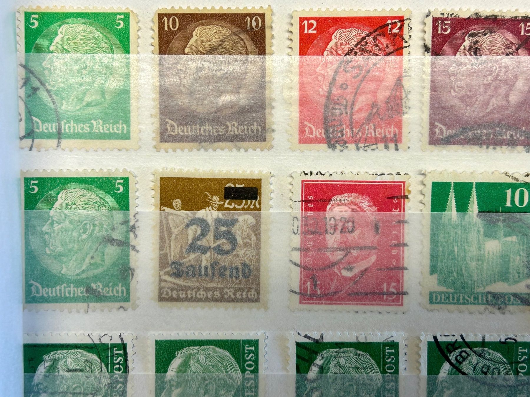 Tutti i francobolli: Briefmarken Deutsches Reich, BRD, DDR – Usato da Braunau venduto da Duczelli 1
