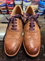 Chaussures cousues Goodyear neuves (4UK) 37 Richelieu Camel