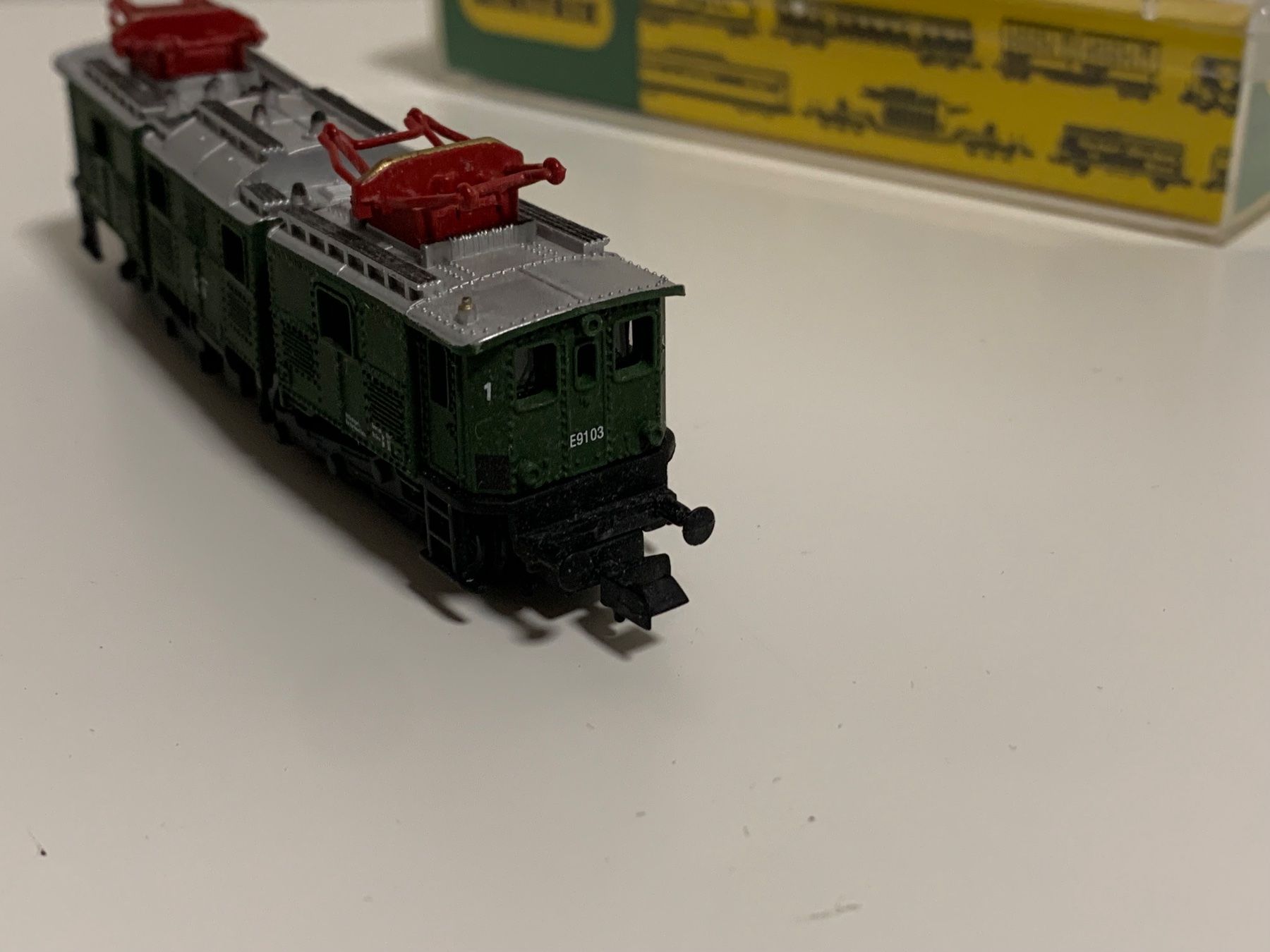 Modelleisenbahnen: Spur N E 91 DB C'C'  Dummy – Defekt aus Neuenegg von Mazdanier 3