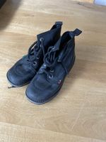 Bottes Kickers cuir noir taille 27 état d'occasion