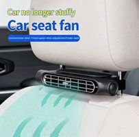 Auto Autositz Ventilator 3 Stufen schwarz