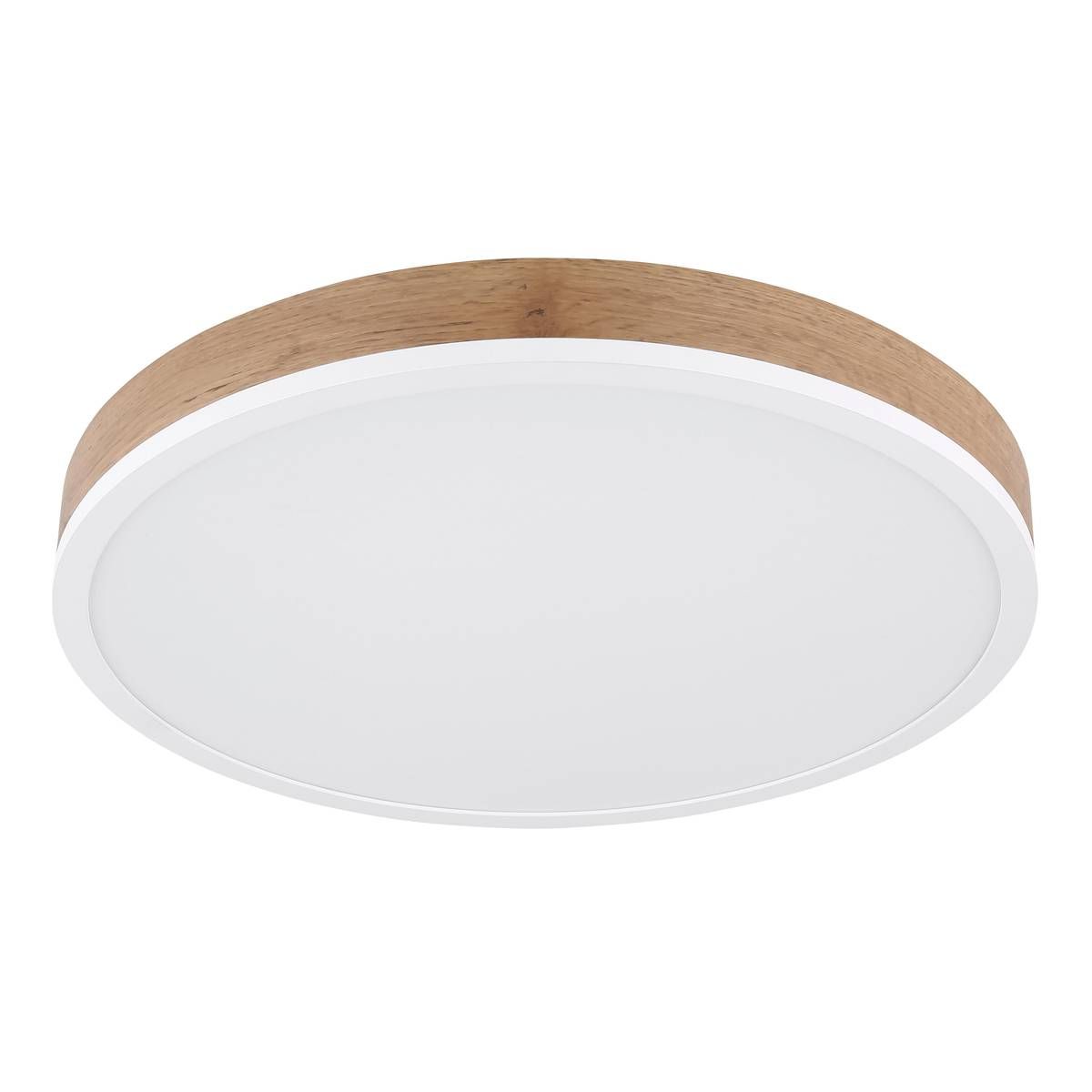 Lampadari & plafoniere: LED Deckenleuchte, Holzoptik, 45 cm Ø – Nuovo (secondo la descrizione) da Kreuzlingen venduto da Smart-Light 2