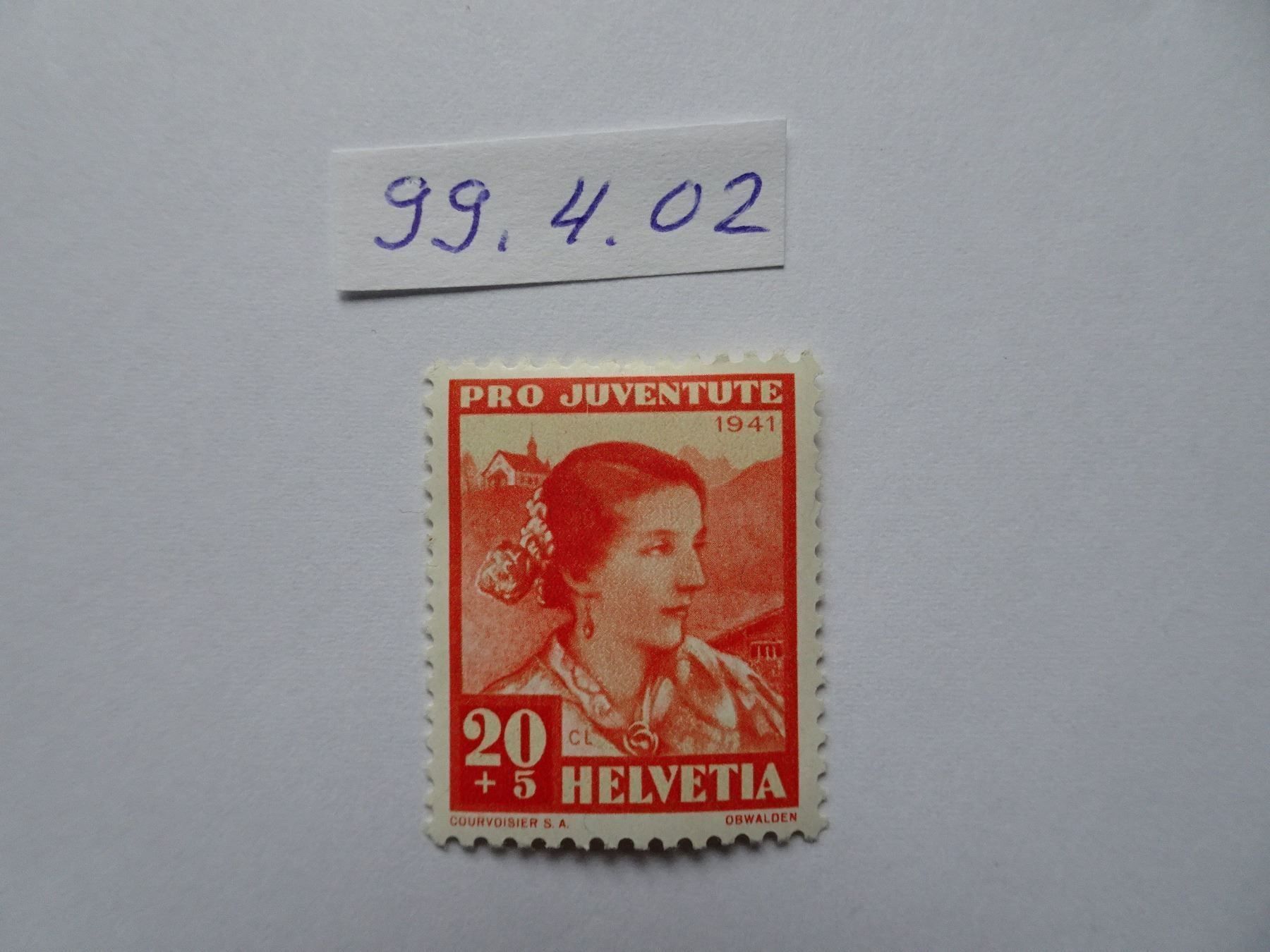 Alle Briefmarken: PJ 1941** – Neu (gemäss Beschreibung) aus Aadorf von Chnorli-Furz 1