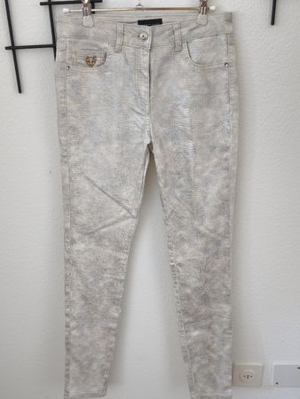 Marciano Guess Jeans Damen Hose beige Schlangenmuster Gr 27