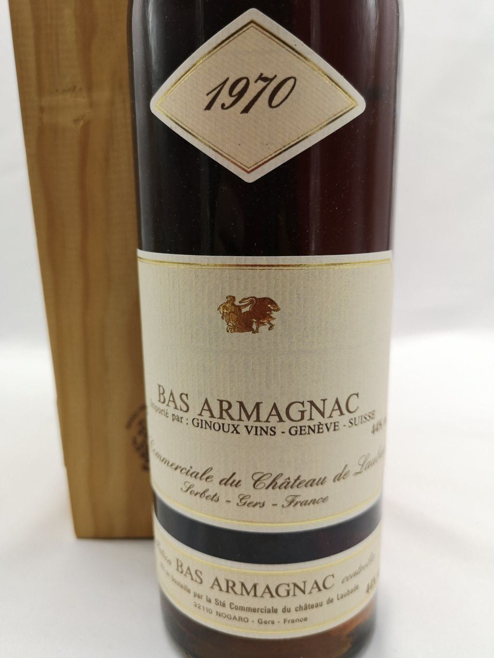 Bevande alcoliche: ARMAGNAC millésime 1970 – Nuovo e nell'imballaggio originale da Bulle venduto da italicum