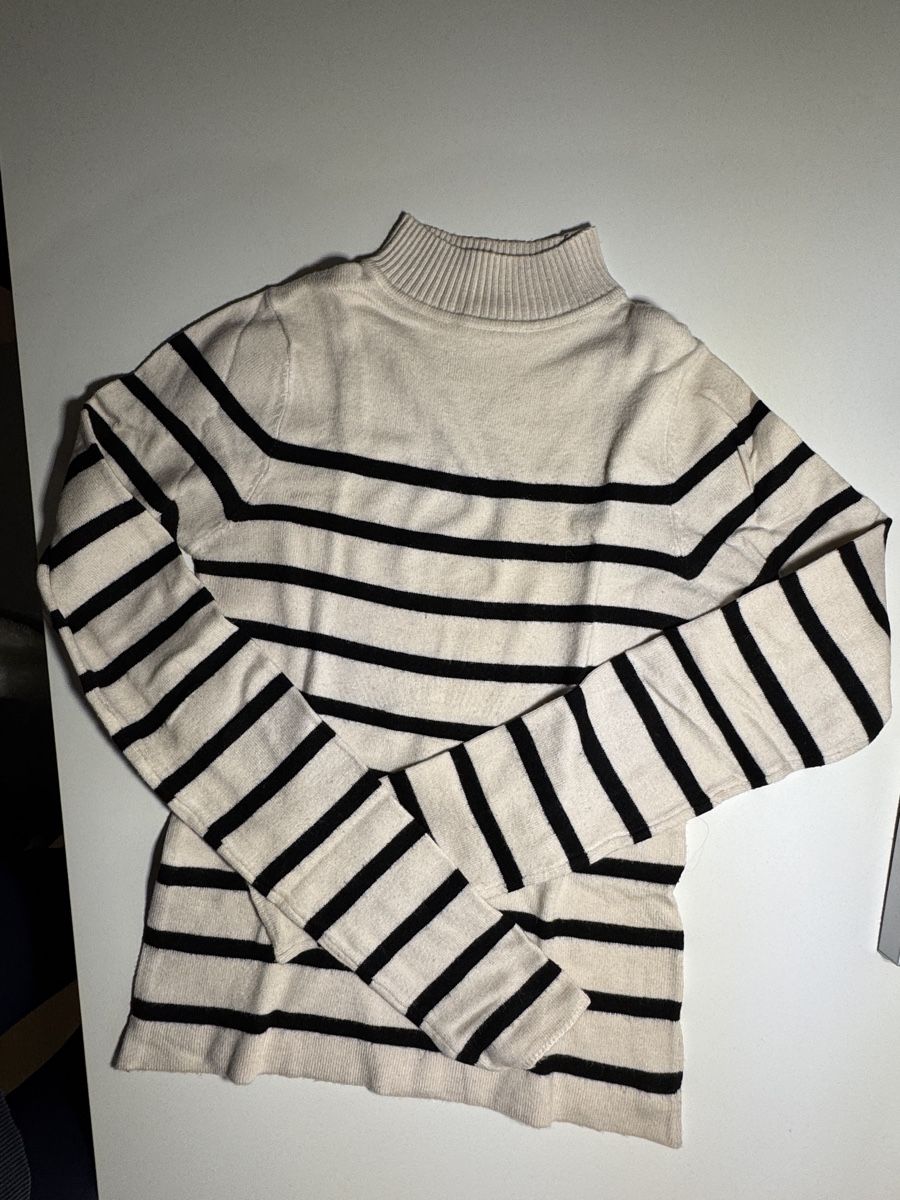 Pull&Bear Pullover & Sweatshirts: Pull&Bear Rollkrag Pullover Gestreift, Gr. S, Top! – Gebraucht aus Oberbipp von jan_68pd 3