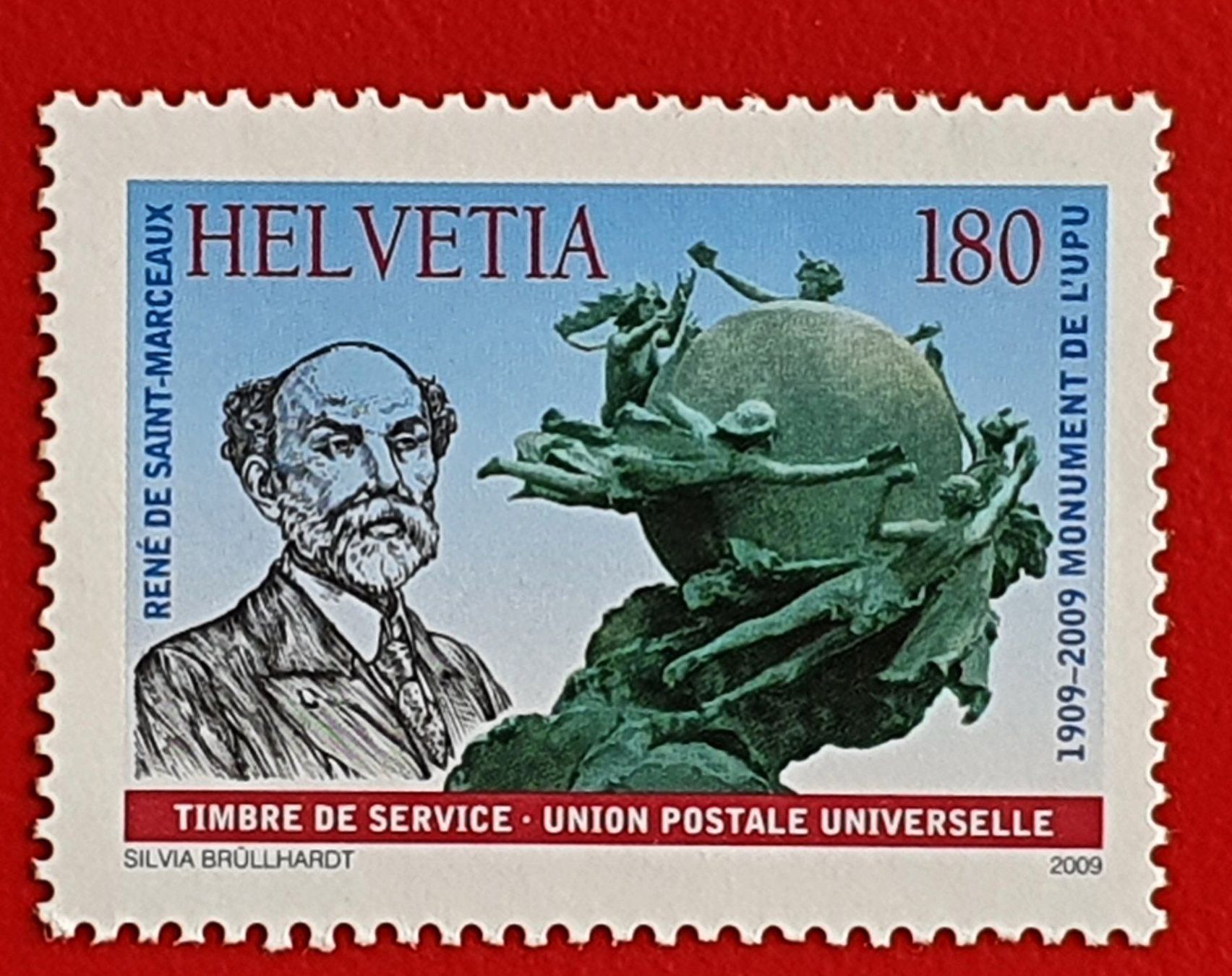 Alle Briefmarken: D X UPU UNION POSTALE U. 22 SAINT-MARCEAUX 2009** POSTFRISCH – Neu (gemäss Beschreibung) aus Düdingen von Quartierstrasse
