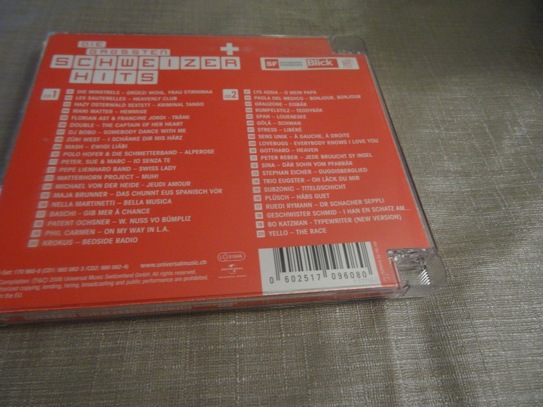CD: Die grössten Schweizer Hits - CD – Usato da Olten venduto da Disc-Ausverkauf 1