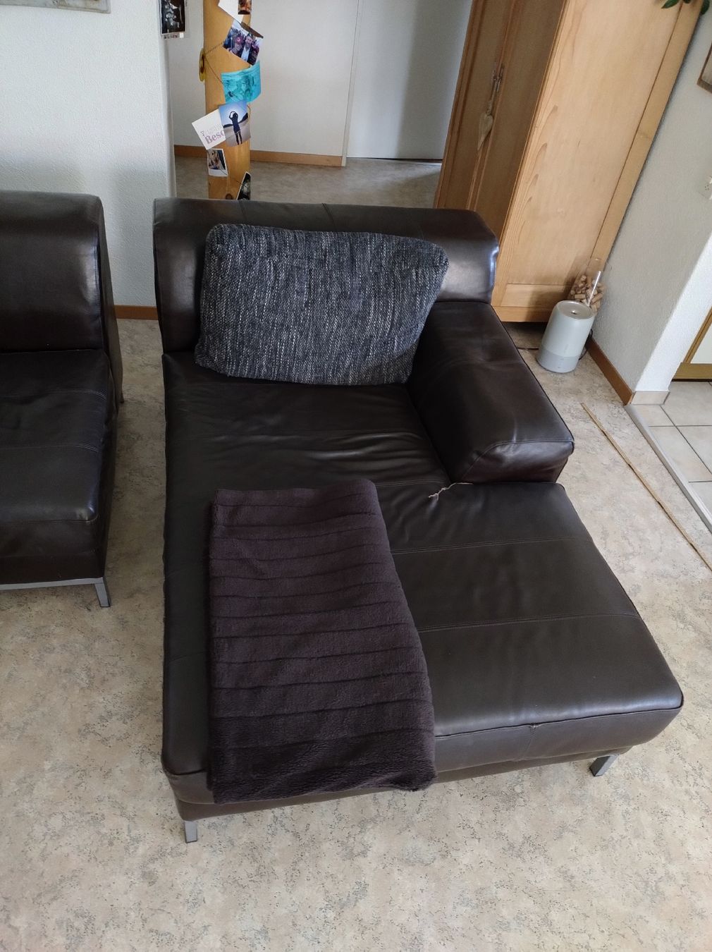 Sofas: Braunes Ledersofa – Gebraucht aus Oberbipp von Aerdna1979 3